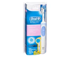 Oral-B Vitality Sensitive Clean Electric Toothbrush w/ Brush Head Refills - Extra Soft