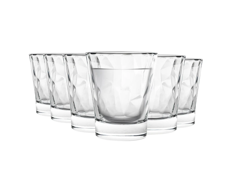 Bormioli Rocco Diamond Dimpled Clear Shot Glasses - 80ml - Pack of 24