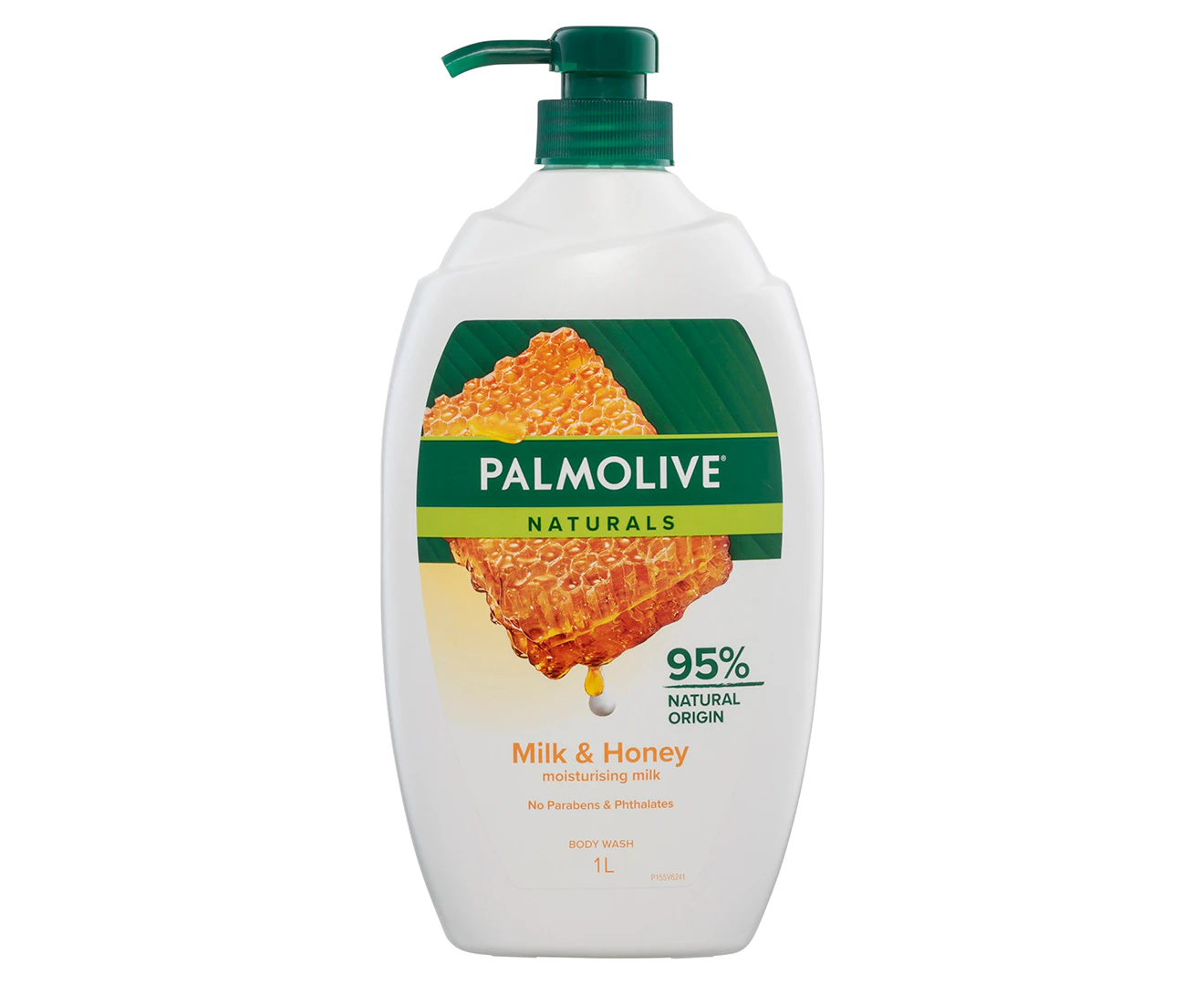 Palmolive Naturals Body Wash, 1L, Milk and Honey, with Moisturising Milk