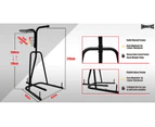 Boxing Punching Bag Rack - Boxing Stand - Black Rack + Speed Ball