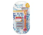 Gillette Simply Venus Women's Razor Handle & 4 Blade Refill