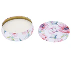 Anko by Kmart Floral Tin Scented Candle - Iced Musk