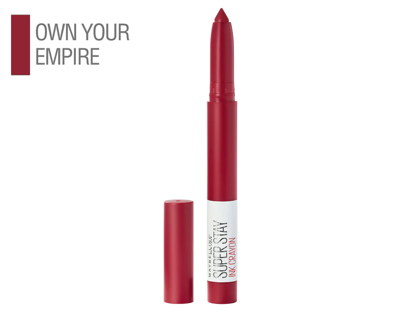 Maybelline Superstay Ink Crayon Lipstick 12g - Own Your Empire