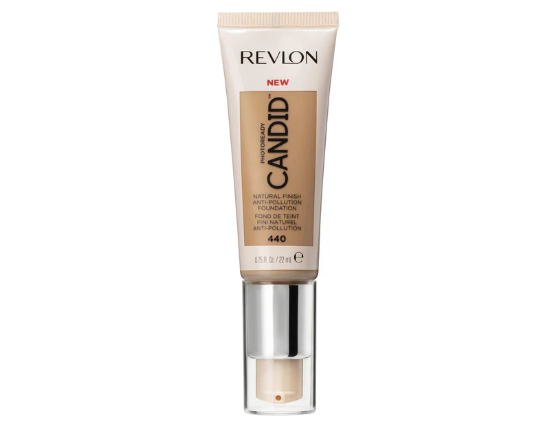 Revlon Photoready Candid Natural Finish Anti Pollution Foundation 22ml 440 Caramel