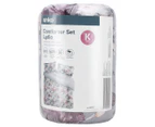 Anko by Kmart Lydia King Bed Comforter Set