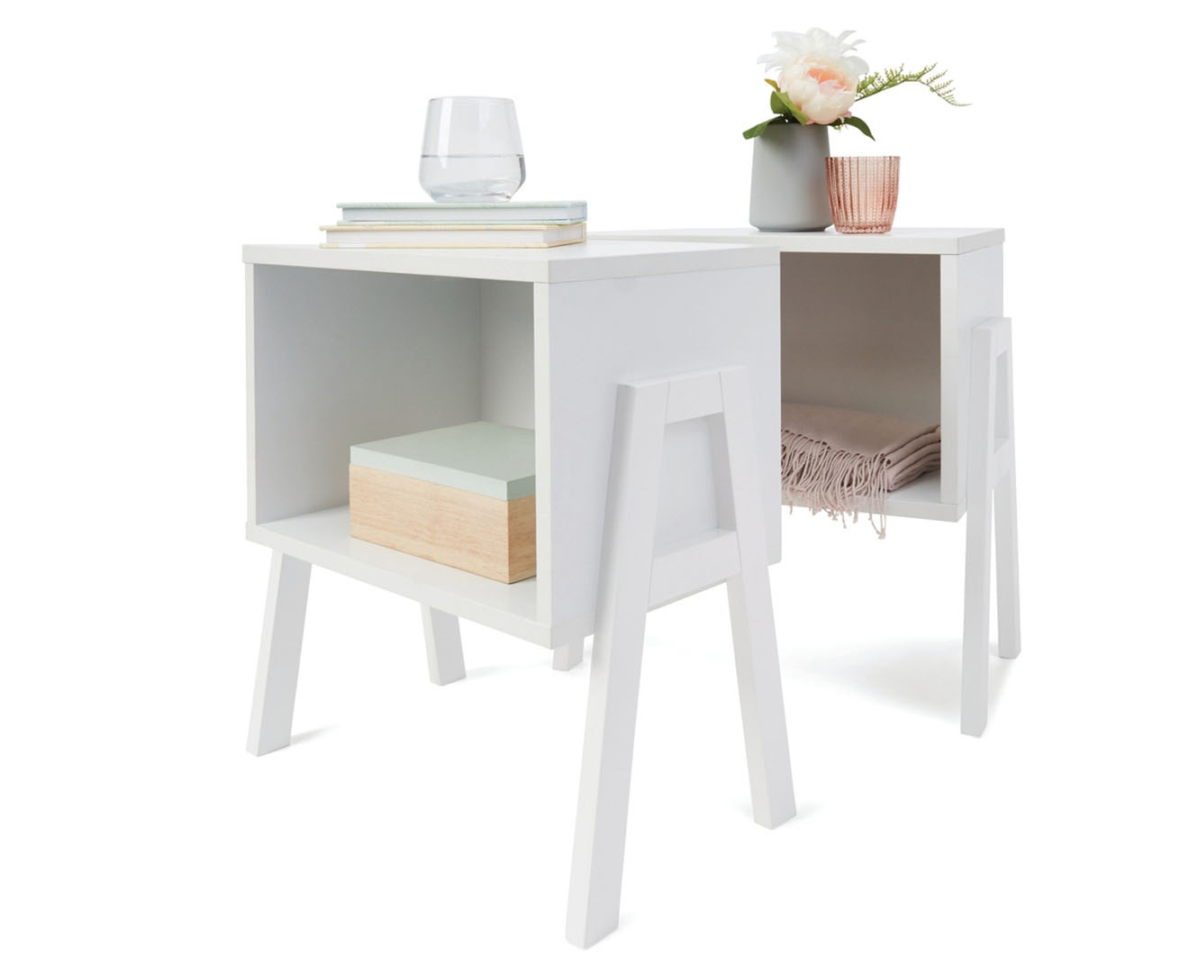 Anko by Kmart 2 Stackable Side Table White