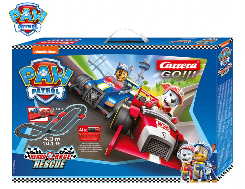 Carrera Paw Patrol Ready Race Rescue Slot Car Set