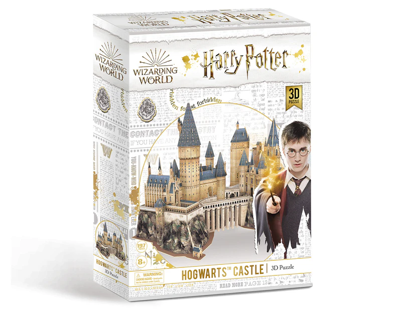 Harry Potter Hogwarts Castle 197-Piece 3D Puzzle
