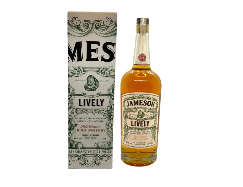 Jameson Lively Irish Whiskey 1L