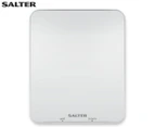 Salter 5kg Ghost Electronic Glass Kitchen Scale - White