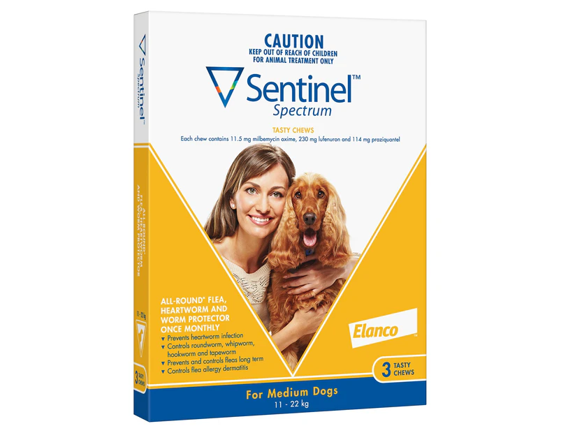 Sentinel Dogs Medium 3 Pack