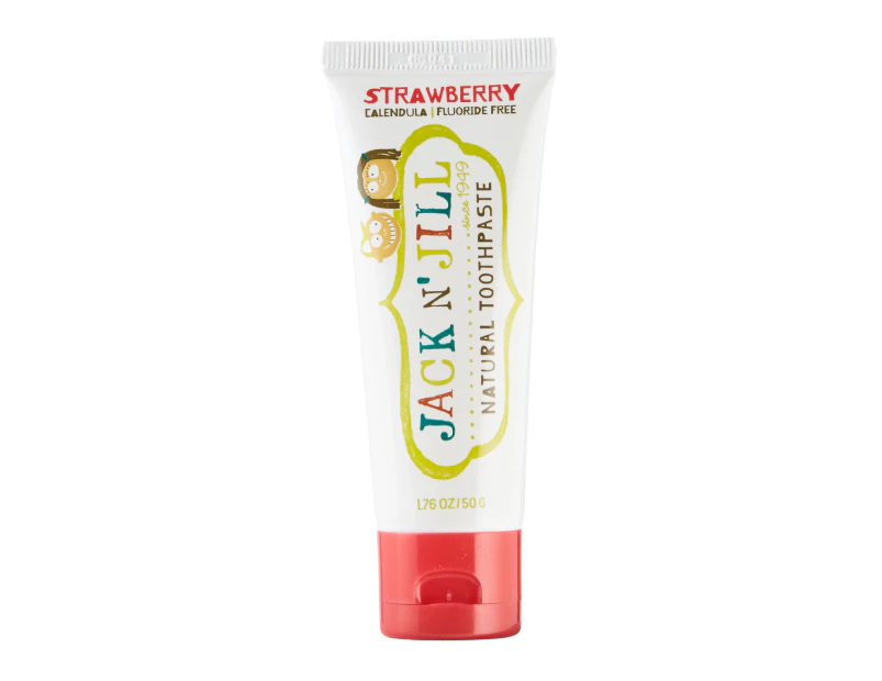 Jack N Jill Strawberry Natural Toothpaste 50g