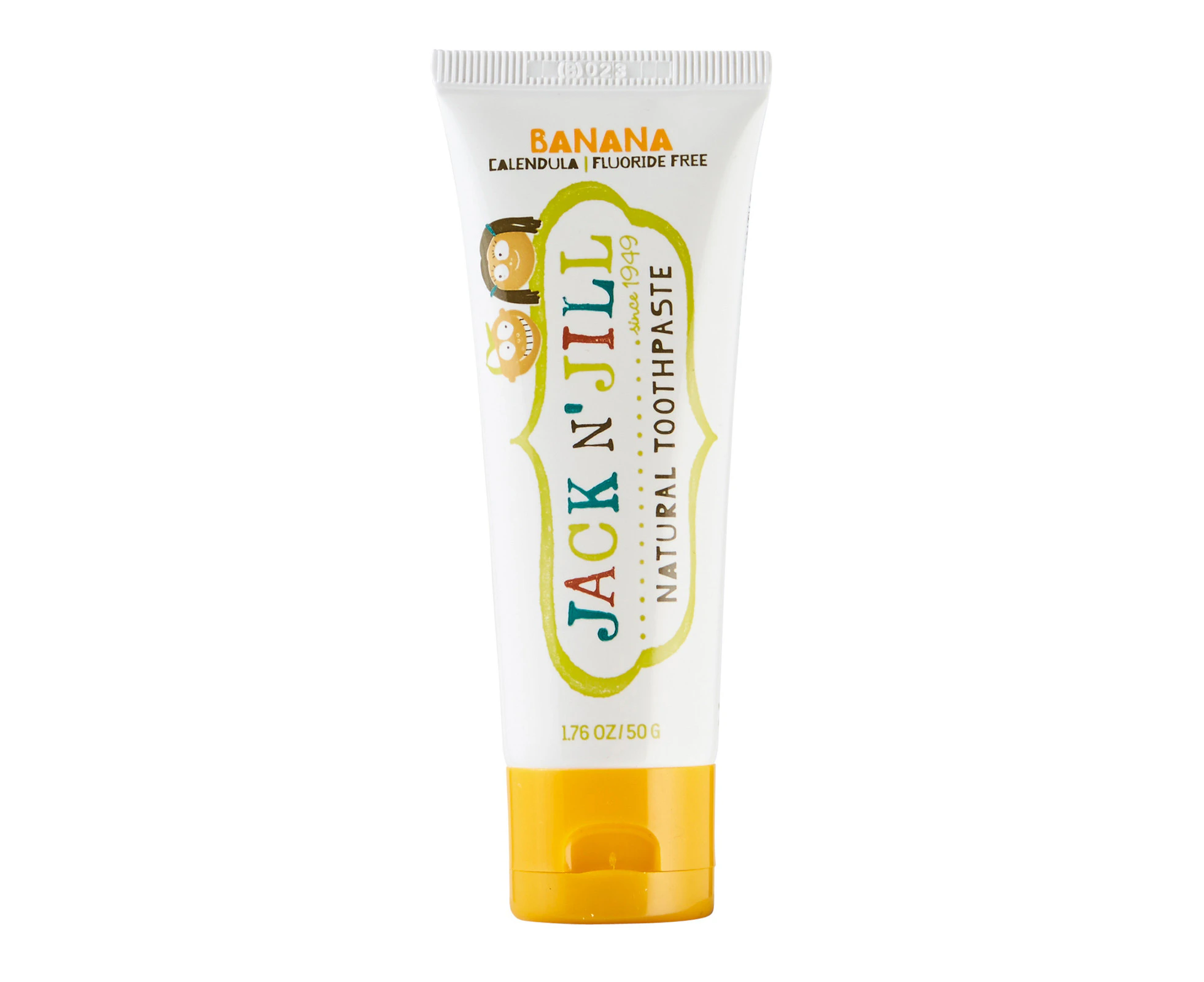 Jack N' Jill Natural Toothpaste with Calendula (Fluoride Free) Banana 50g