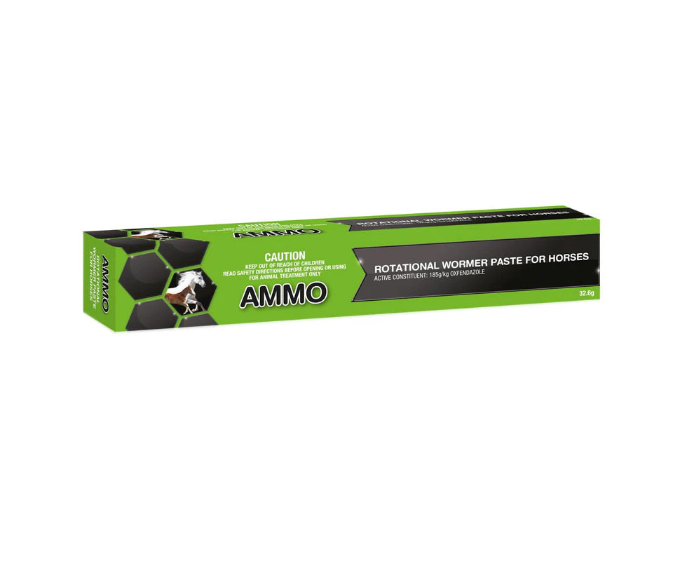 AMMO Rotational Wormer Paste For Horses 32.6g