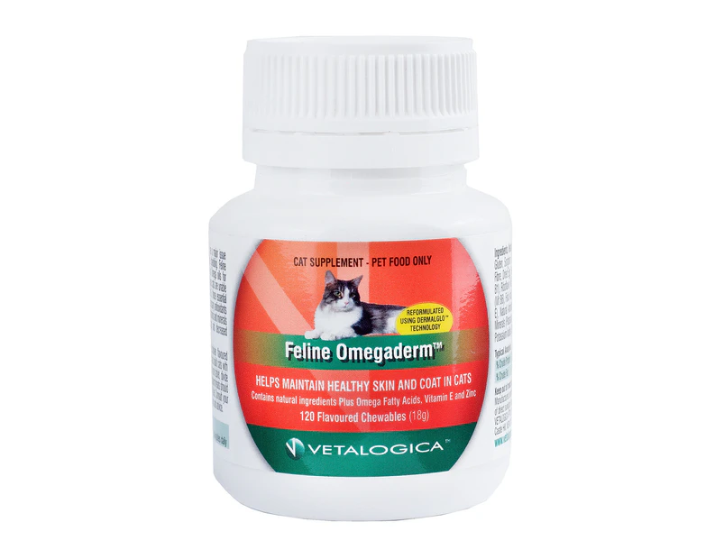 Vetalogica Feline Omegaderm Tablets 120