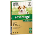 Advantage For Small Dogs (up to 4kg) 4 Pack