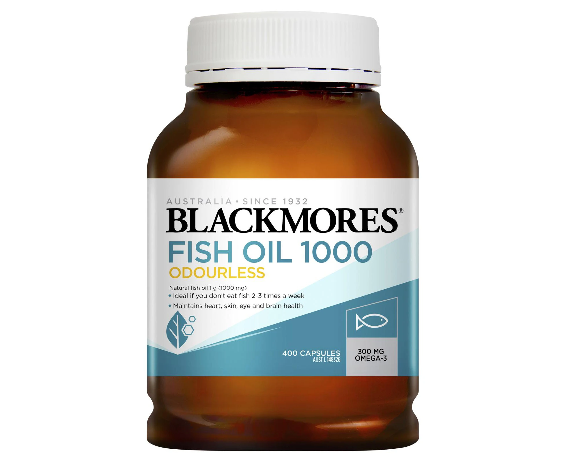 Blackmores Odourless Fish Oil Caps 400