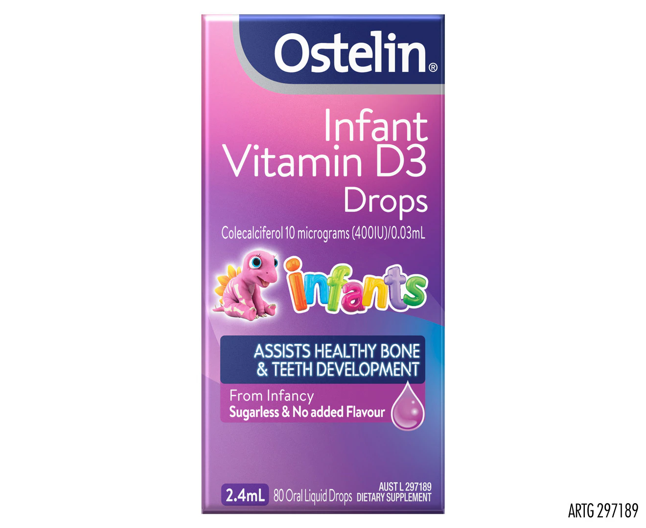 Ostelin Infant Vitamin D3 Drops 2.4mL