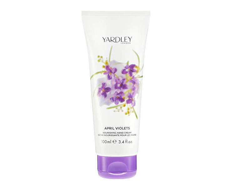 April Violets by Yardley London Hand Cream 100ml