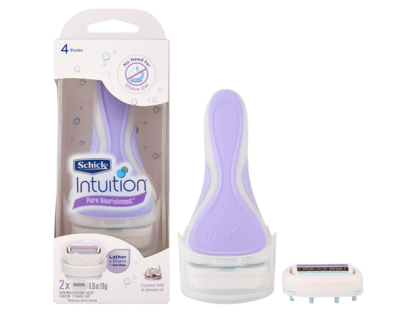 Schick Intuition Pure Nourishment Razor Kit