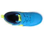 Nike Toddler Boys' Court Borough Low 2 Sneakers - Laser Blue/Lemon Venom