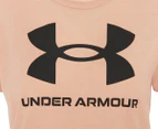 Under Armour Women's Sportstyle Graphic Short Sleeve Tee / T-Shirt / Tshirt - Pink