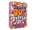 Groovy 70s Trivia: 100 Pop Culture Questions Card Game 1
