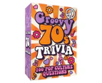 100pc Gift Republic Groovy 70s Trivia Pop Culture Questions Party Game Deck Set