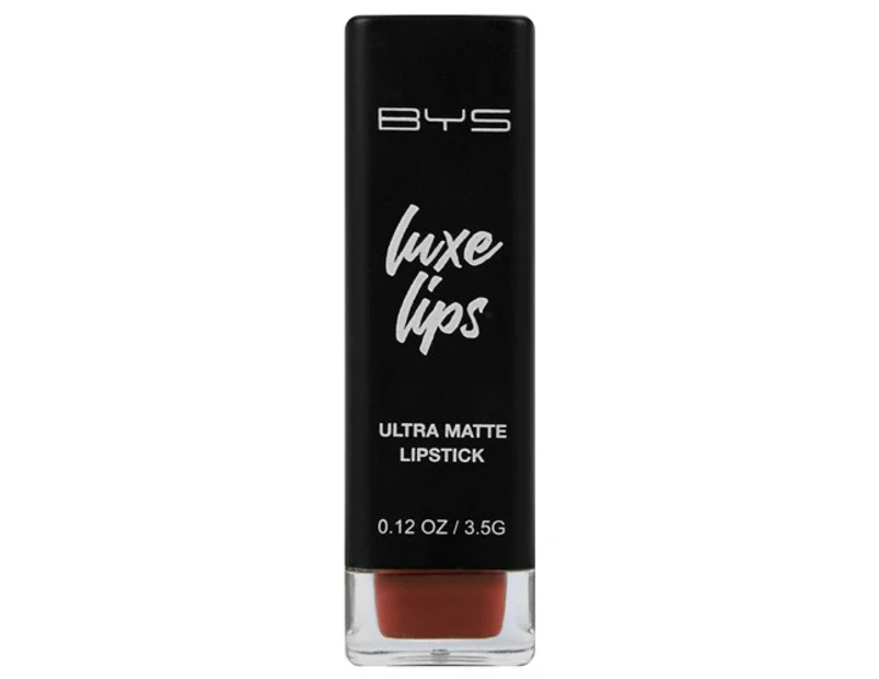 BYS Luxe Lips Ultra Matte Lipstick Bitter Sweet