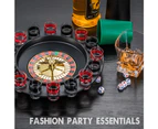 Roulette Drinking Game Set Casino Spin Party Games Table