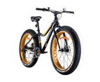 Trinx Tiger T106 Fat Bike Shimano 7 Speed Bicycle Orange