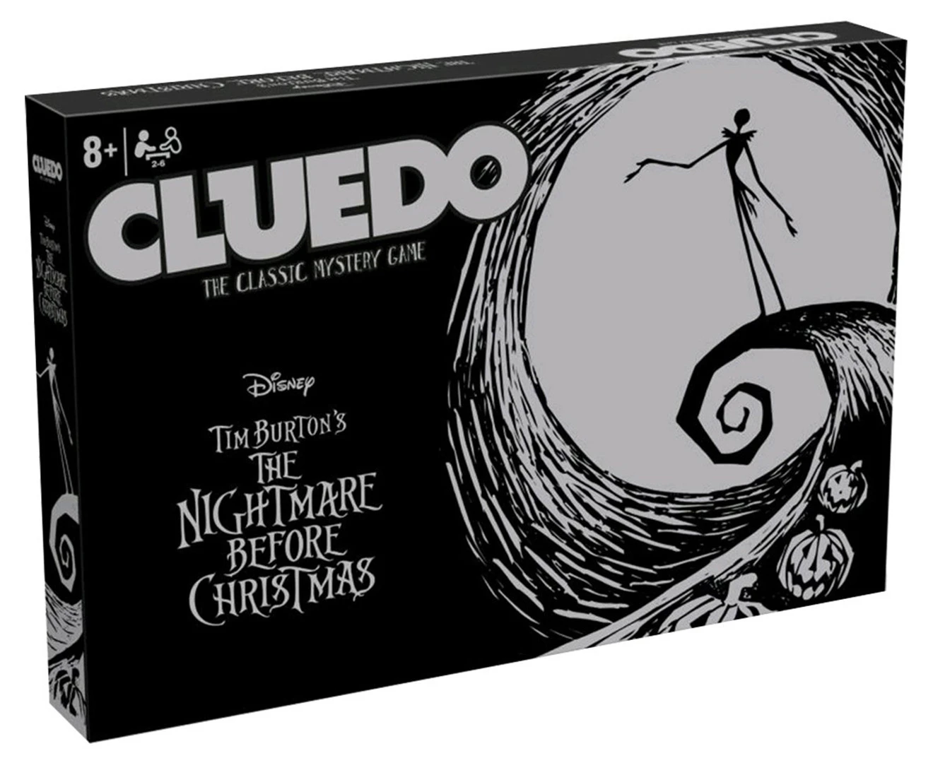 Cluedo Nightmare Before Christmas Edition Cassic Tabletop Mystery Game 14y+