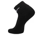 Nike Men's Cushioned Ankle Socks 3-Pack - Black/White