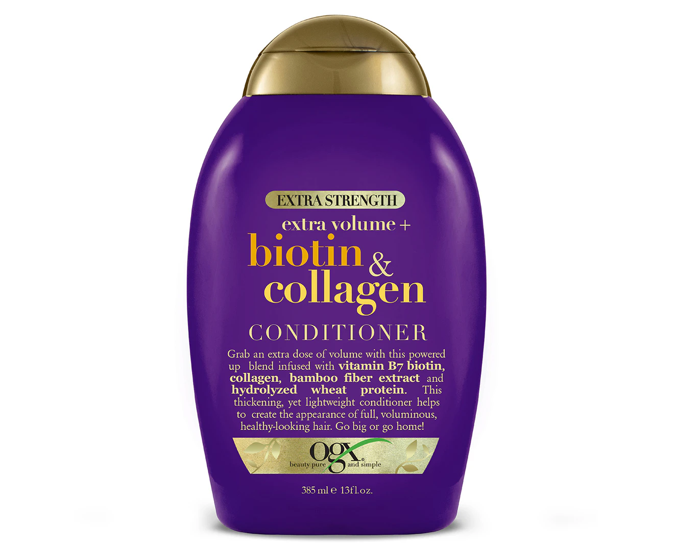 Ogx Extra Volume + Biotin & Collagen Conditioner 385ml