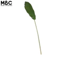 Maine & Crawford 117x15cm Real Touch Leaf Stem Artificial Plant