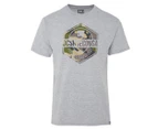 DC Shoes Men's First Mission Tee / T-Shirt / Tshirt - Grey Heather