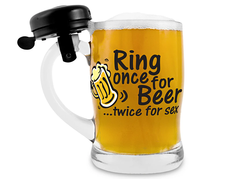 Landmark Ring Once For Beer Twice For Sex Beer Stein