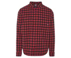 DC Shoes Men's Northboat Long Sleeve Shirt - Racing Red