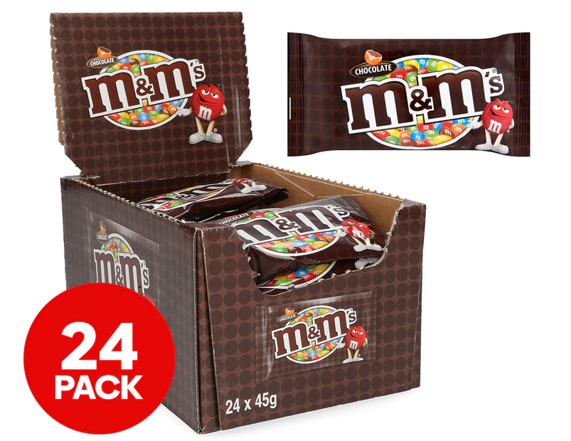 M&M's Chocolate, 45g (Box Of 24)