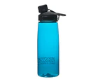 SNOWGUM 750ml BPA Free Screw Top Bottle Blue Water Bottle Dishwasher safe Wide Mouth - Blue