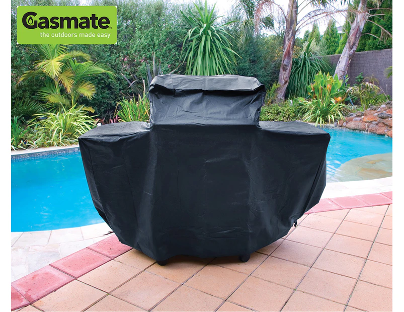 Gasmate Standard 4-Burner Hooded BBQ Cover - Black