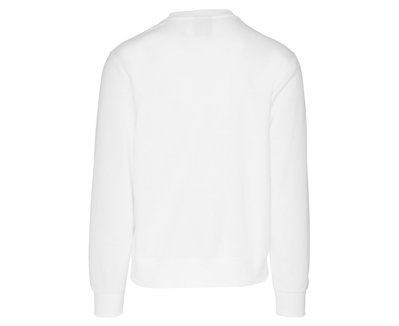 Nike Sportswear Men's Club Fleece Crew - White/Black | Catch.co.nz