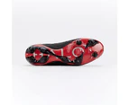 Concave Halo + Leather SG - Black/Red
