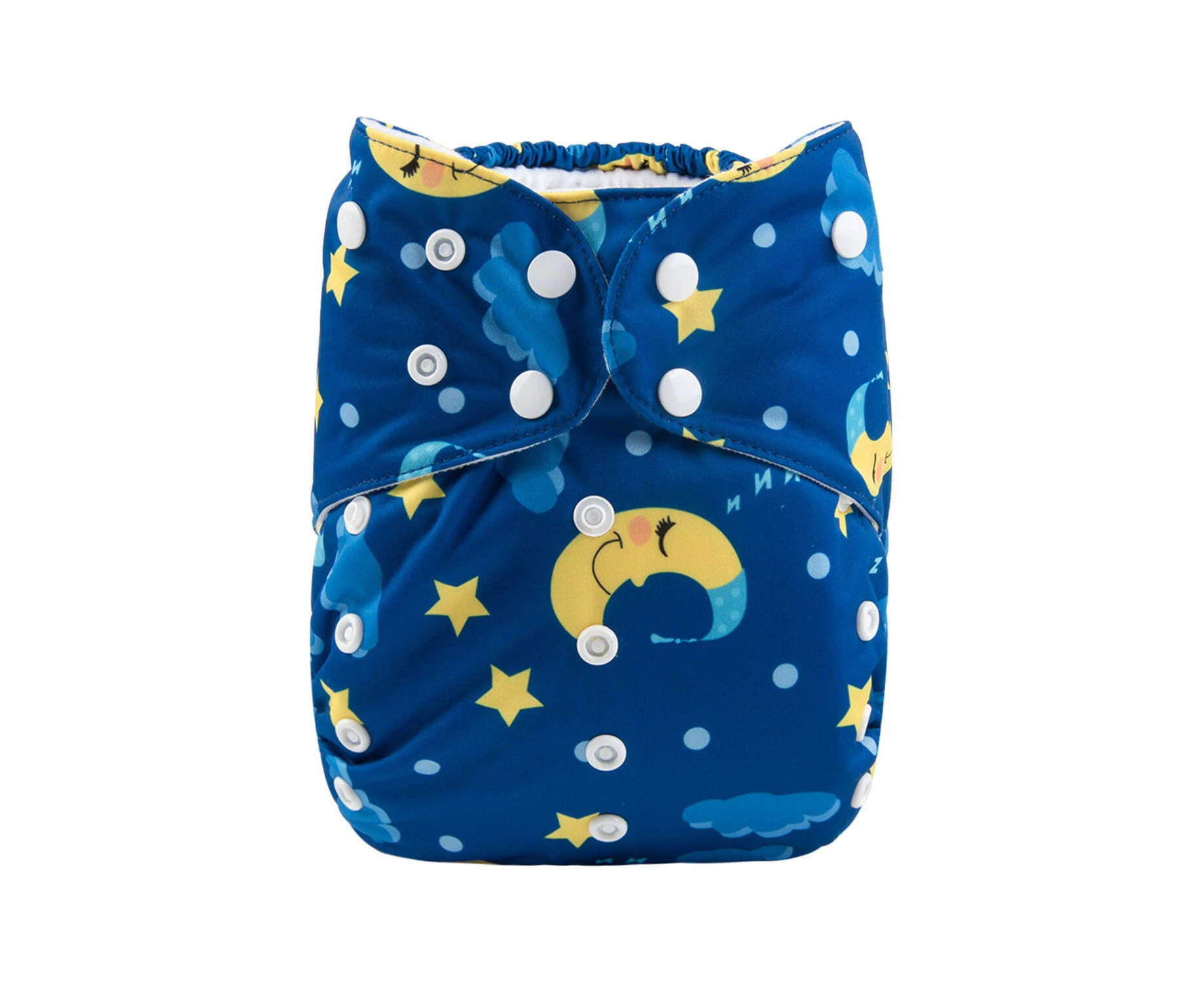 Alva Baby Starry Night Print Big Junior XL Modern Cloth Nappy