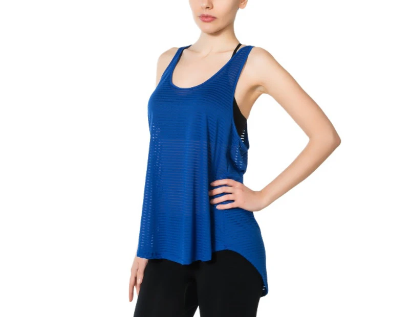 Jerf Womens Jaco Blue Active Top