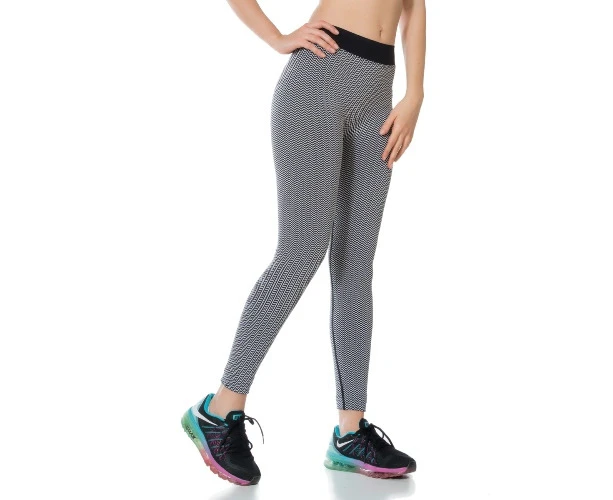 Jerf   Womens Rimini  Black & White Seamless Leggings