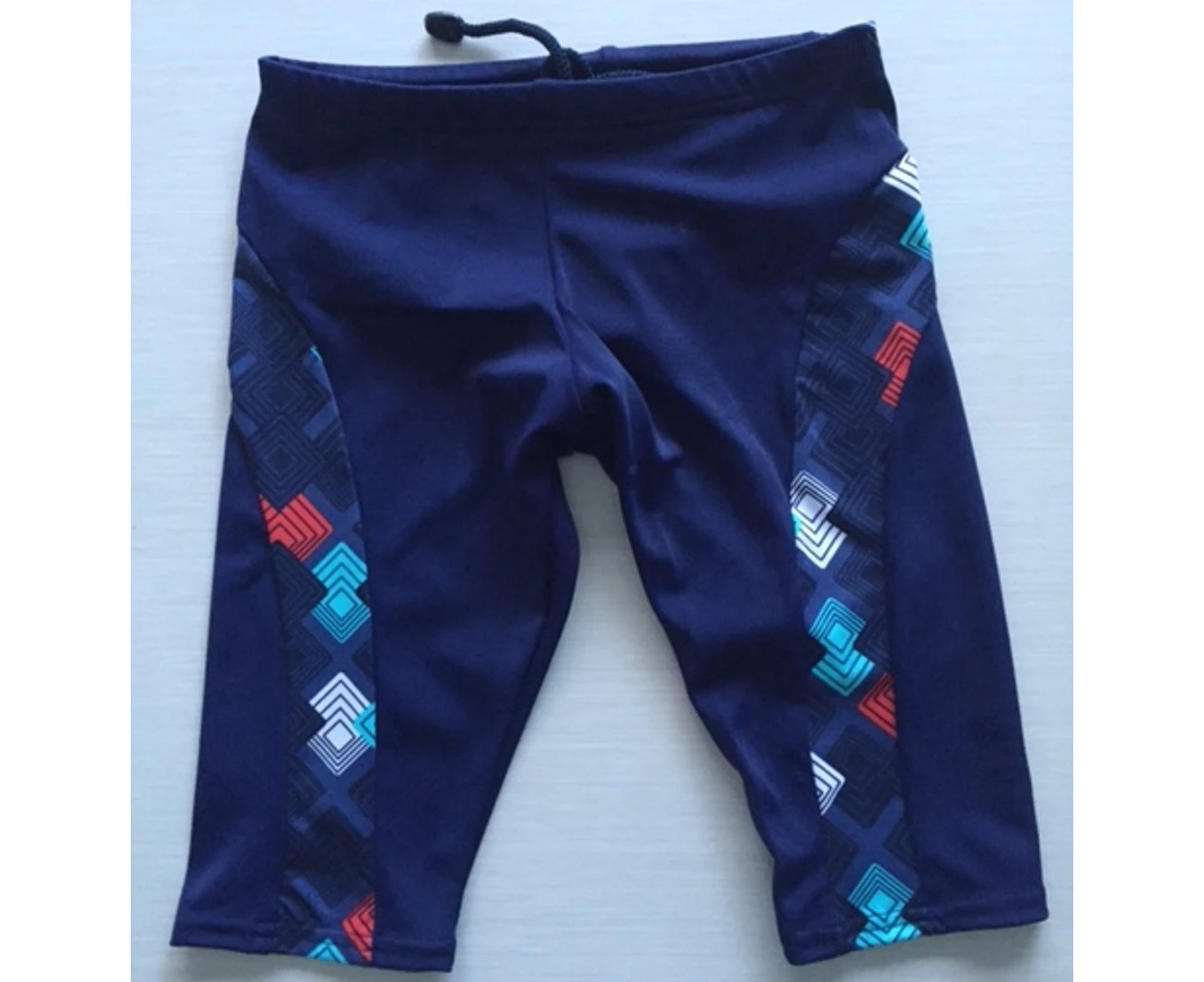 Aqua Perla Boy Triangle SPF50+ Navy Blue Jammer