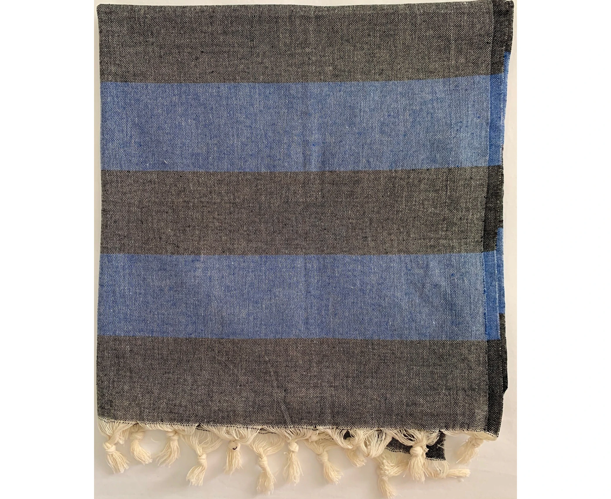 Aqua Perla Bodrum Turkish Towel Blue Peshtemal Cotton