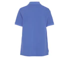 Polo Ralph Lauren Boys' Basic Mesh Knit Polo Tee / T-Shirt / Tshirt - Scottsdale Blue