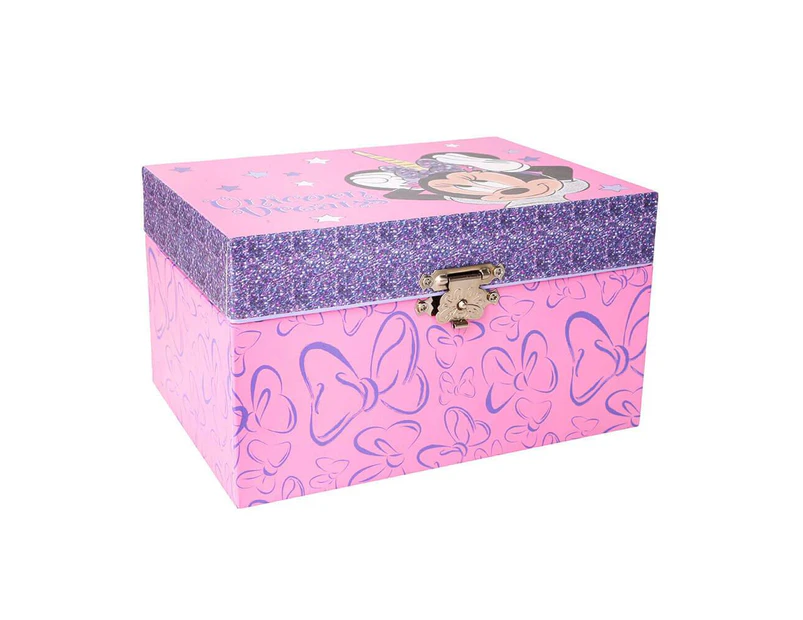 Children's Disney Minnie Mouse Pink Jewellery Box